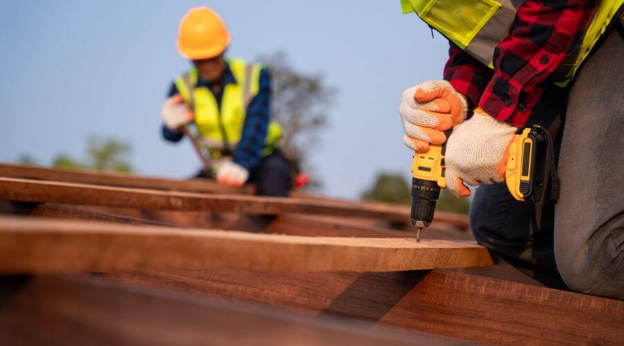 Expert tile roof repair services in Hall, NY